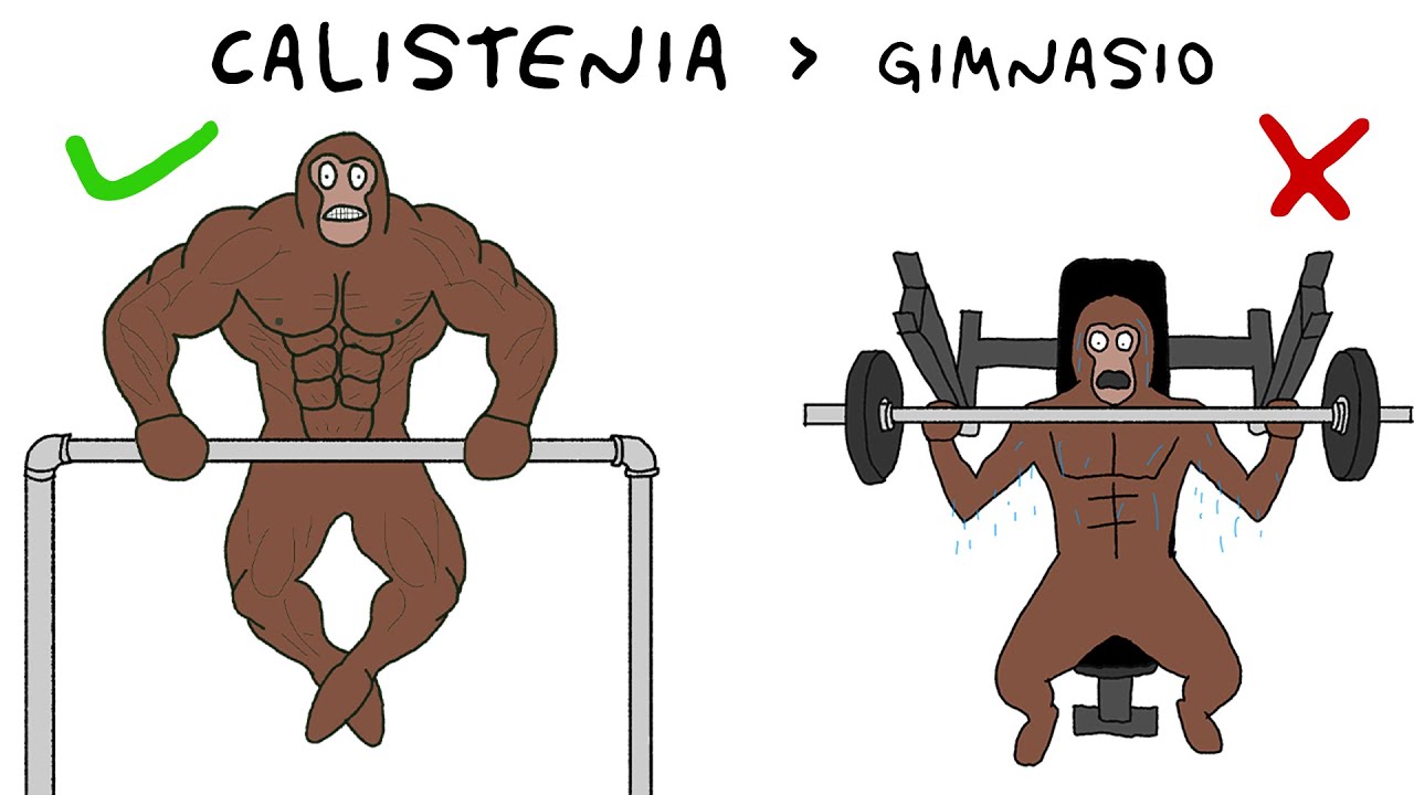 Por qué la CALISTENIA es MEJOR que el GIMNASIO – Explicado por Simio