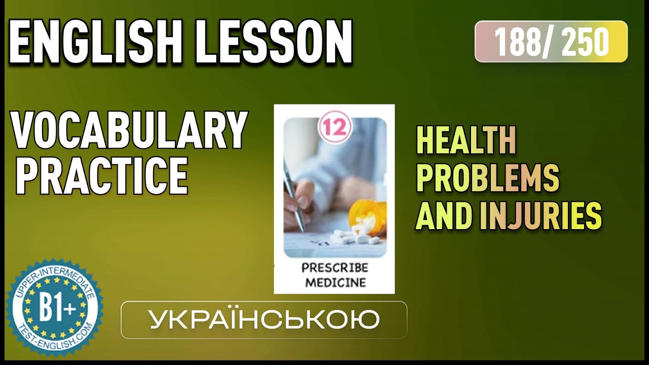 [188/250] АНГЛІЙСЬКА МОВА З НУЛЯ ДО B1 ЗА 250 ДНІВ. Vocabulary B1+