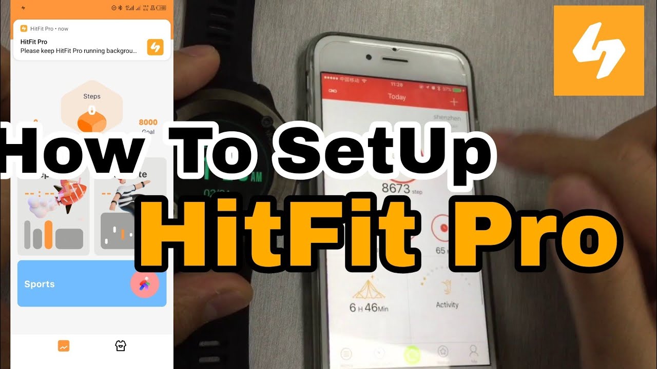 Как настроить приложение HitFit Pro для умных часов | Как подключить приложение HitFit Pro
