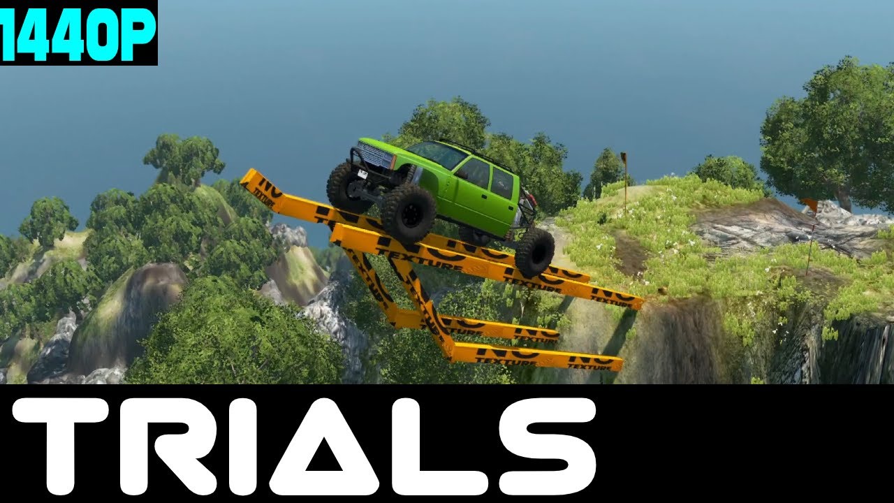 New Update: New Crew Cab Rock Crawler Test/Minato Crawling Map BeamNG Drive | 1440p | Logitech G923