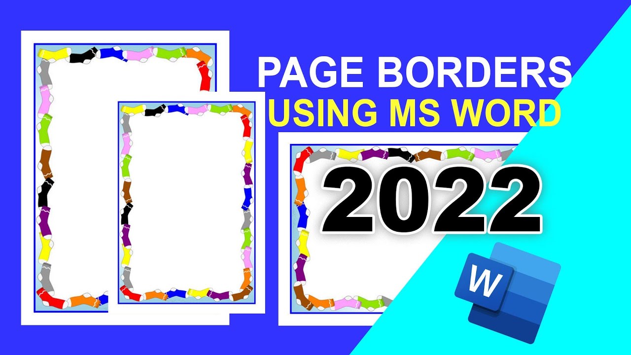 How to Add Page Border in MS Word 2022