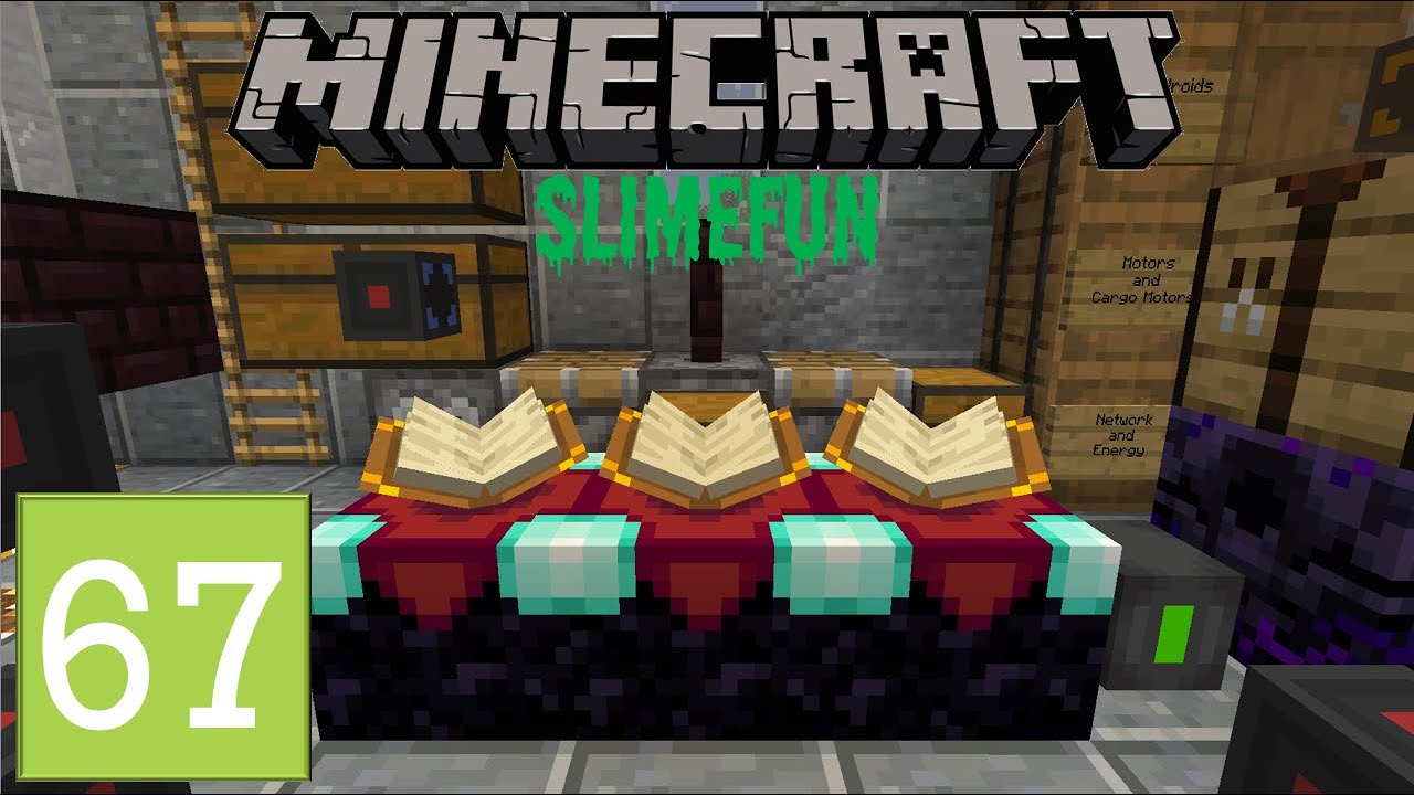 Slimefun #67 - Custom Enchanting with the Auto Advanced Disenchanter!