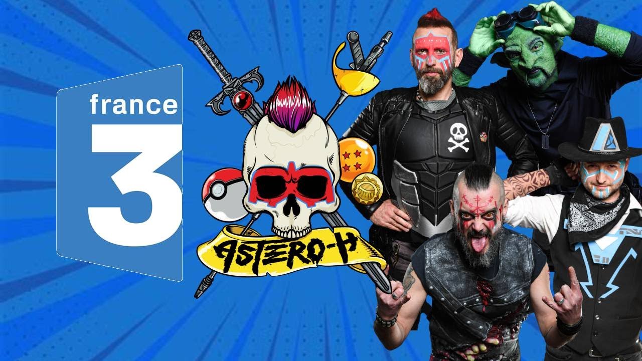 Astero-H sur France 3 - Zed LeRouge Interview chez lui