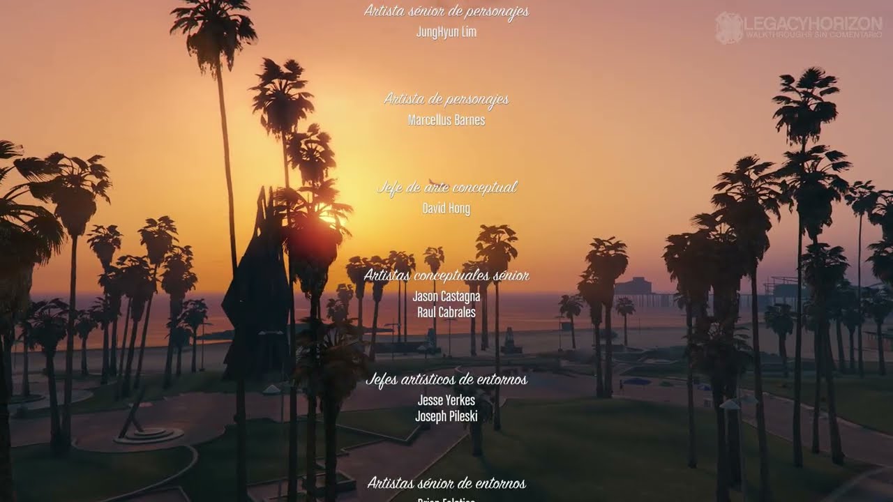 GTA 5 PS5 - Créditos finales