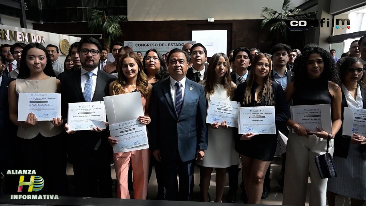 Congreso de Hidalgo alberga toma de protesta de Reflejo Líder A.C. - Pachuca, Hgo