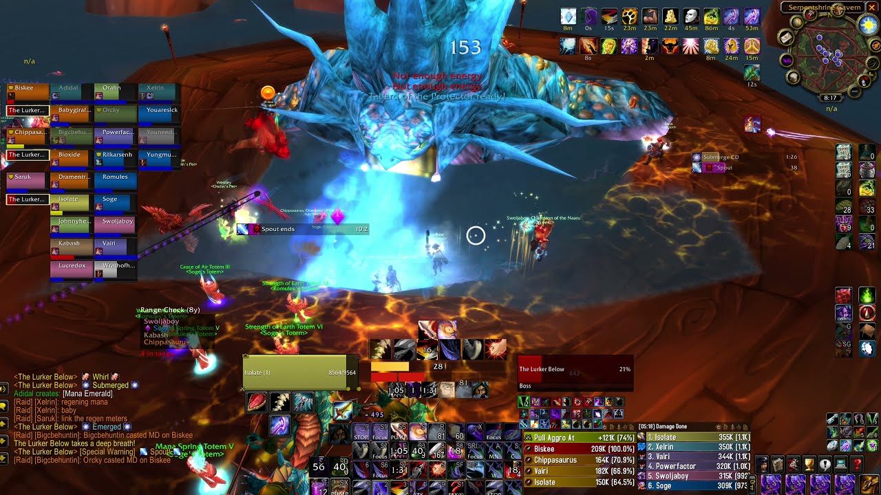 Imp EA Rogue Top Dps   -Lurker 99 Parse- (Disc + Sound) 1440p