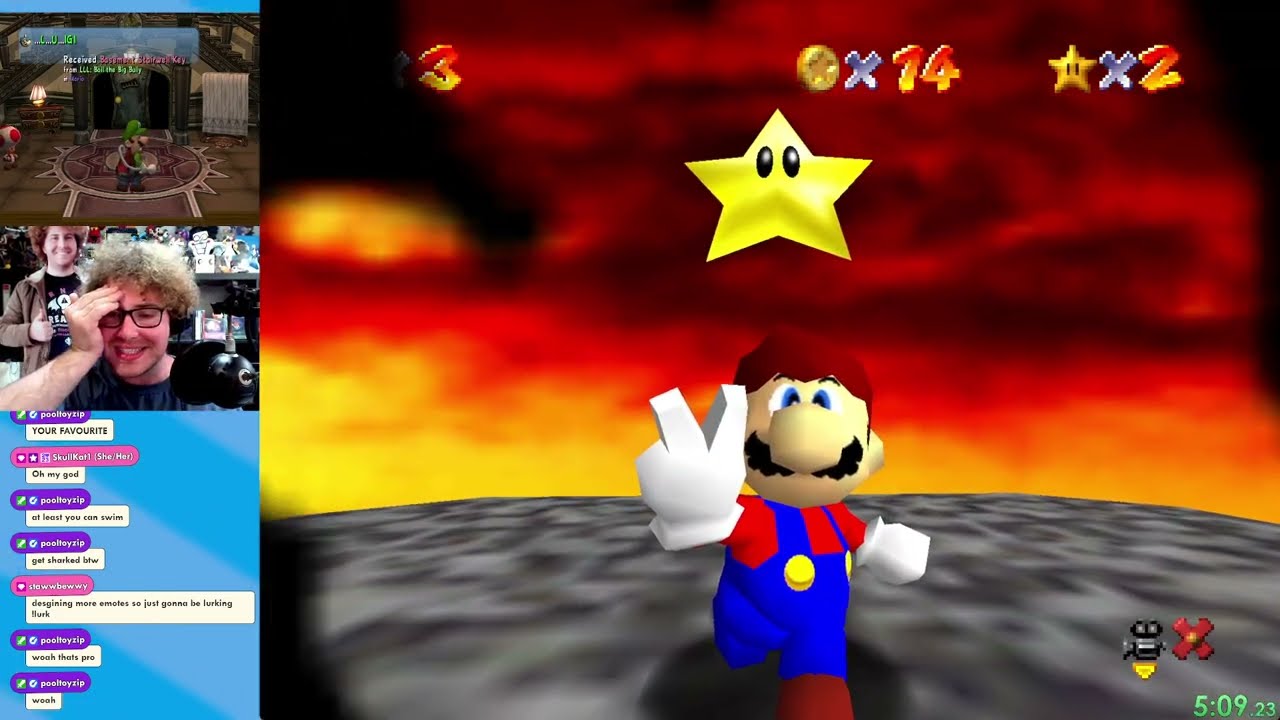 [ARCHIPELAGO] CAN I BEAT MARIO 64 AND LUIGIS MANSION IF THEYRE RANDOMIZED TOGETHER?