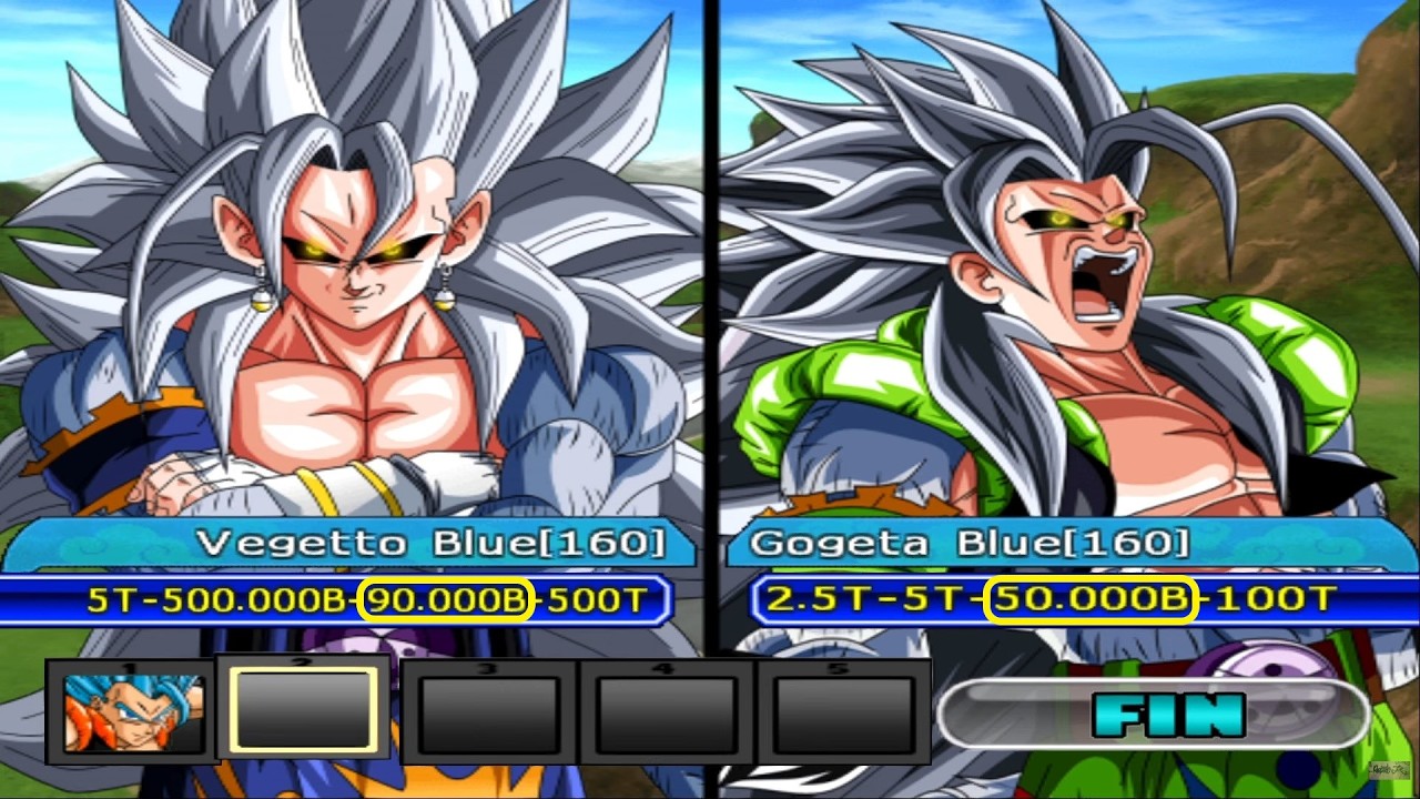 La ESENCIA Bring Me To Life de los Super Saiyajin 5 llegó a la ISO NIVELES de PODER de DBZ TENKAICHI