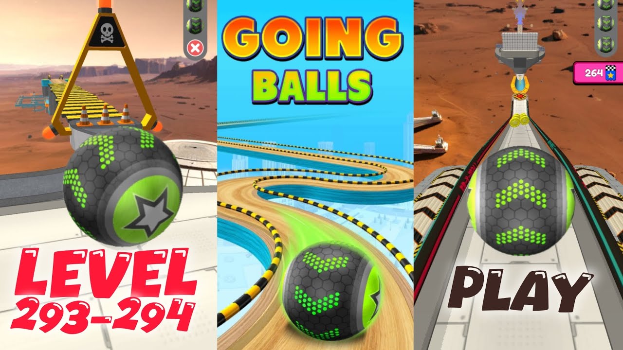 Going Balls SpeedRun Gameplay - Level 293-294