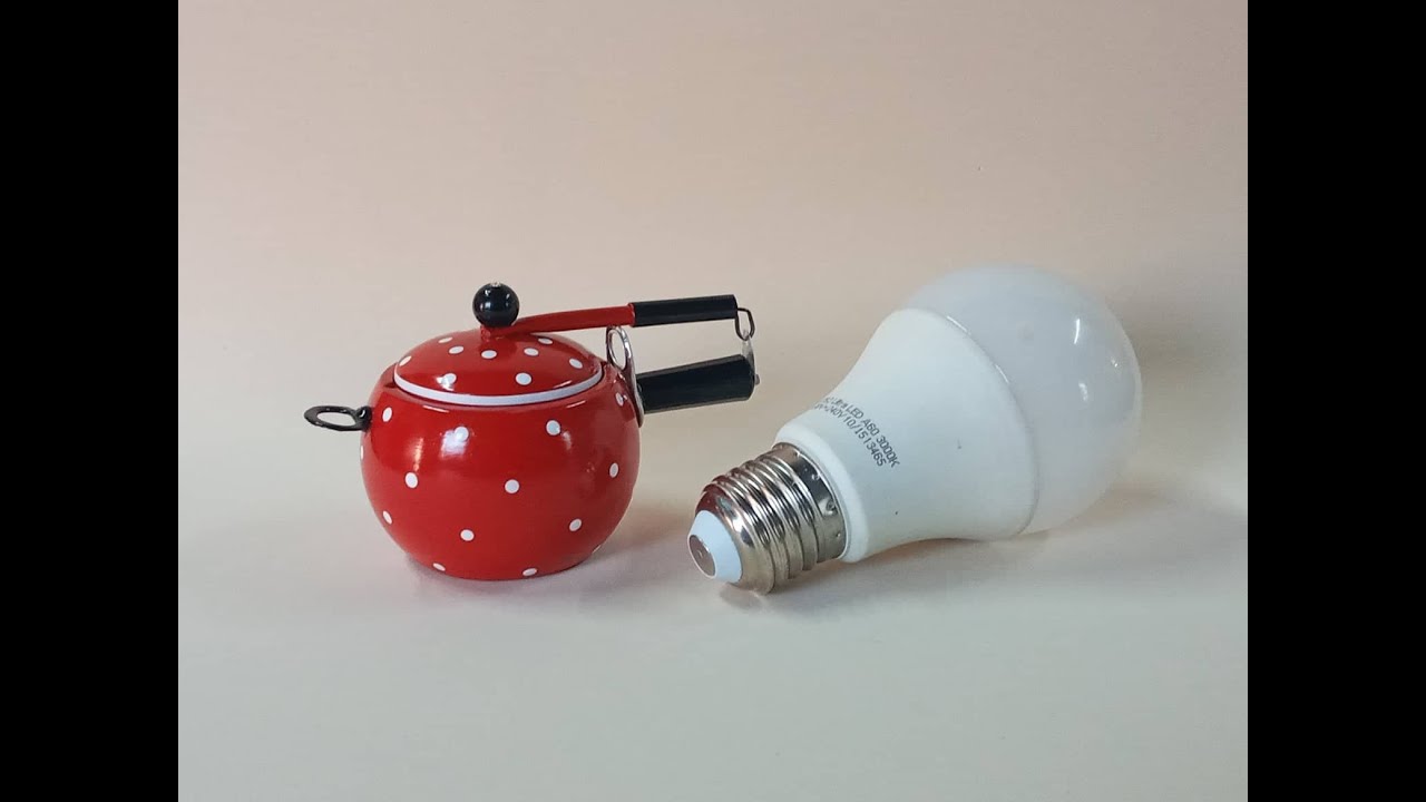 Nova Panelinha De Pressão Feita Com Lâmpada De Led