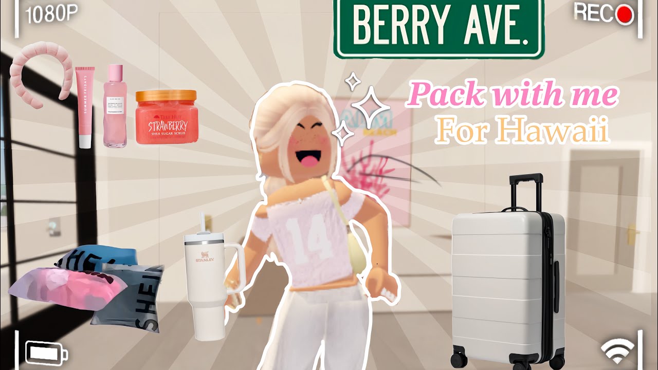 Pack with me for Hawaii!! ||Berry.ave26
