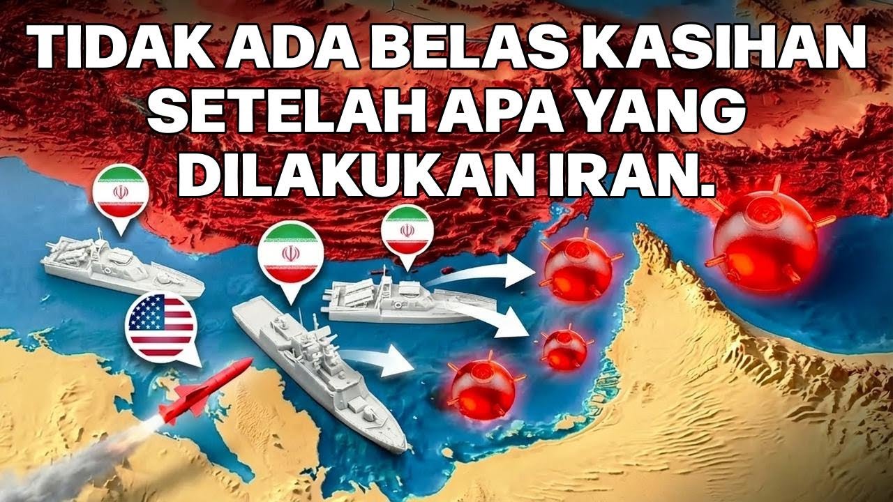 Iran Lakukan Tindakan Tak Termaafkan di Selat Hormuz, Balasan Amerika Bikin Ngeri