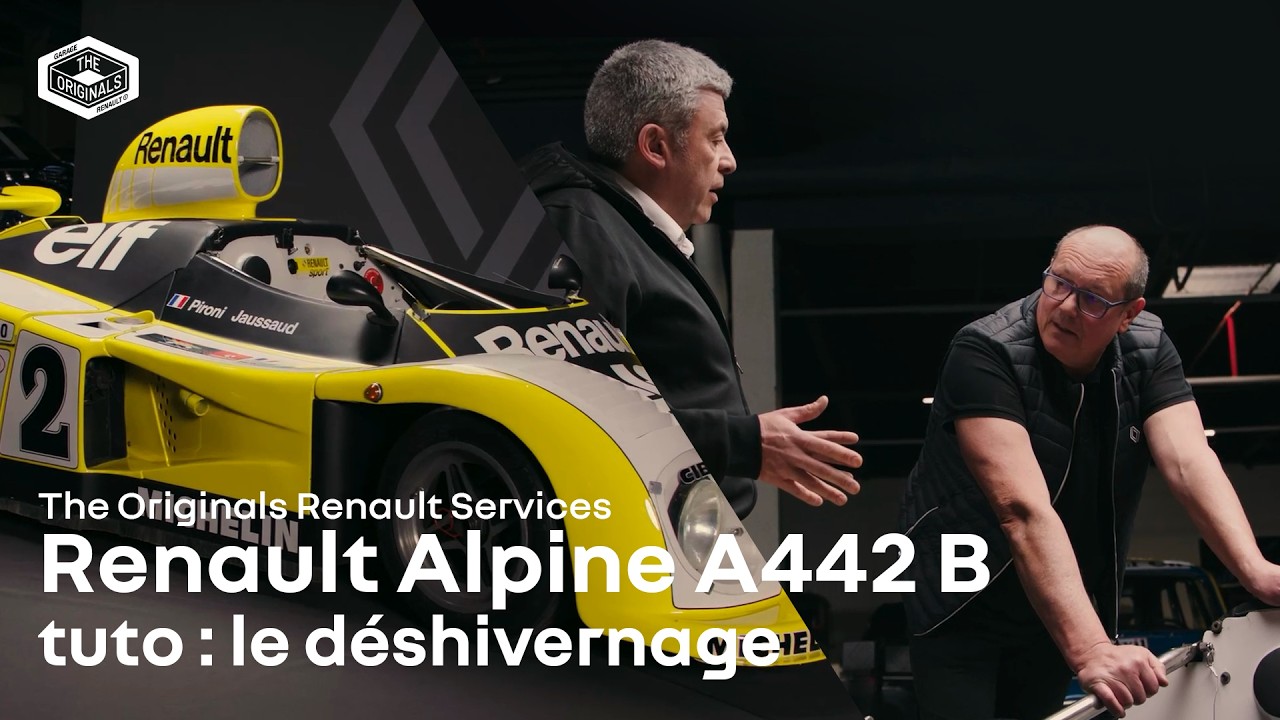 tutos de nos experts Renault | déshivernage de l'Alpine A442