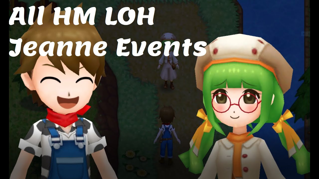 All Jeanne Note Events- Harvest Moon: Light of Hope