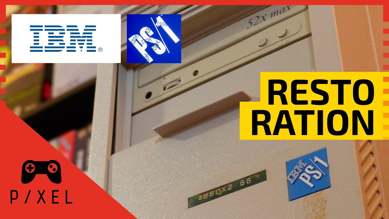 I Restored my Old IBM PS/1 486 DX2 66MHz (from 1993)