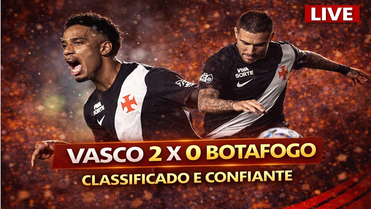 VITÓRIA, VASCÃO! TIME VENCE BOTAFOGO E TIRA PESO DAS CRITICAS. VASCO TERÁ NOVIDADES PRO PRÓXIMO JOGO