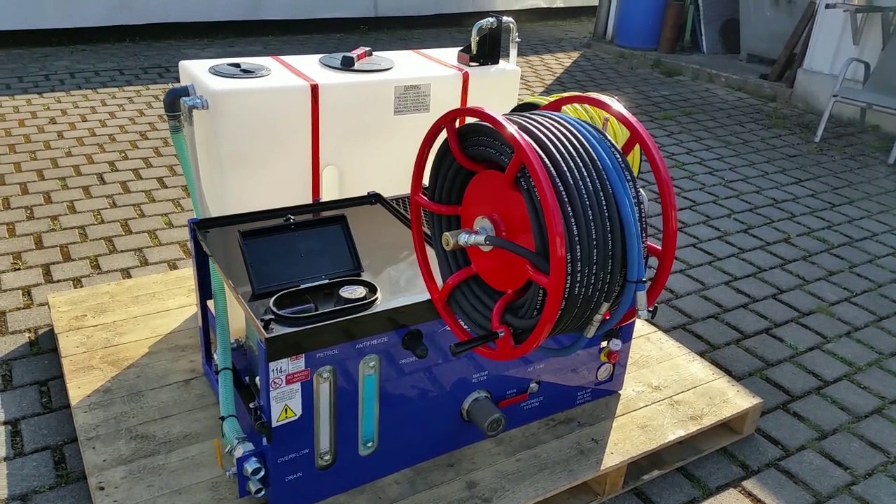 H&H Rohrreinigungsmaschine Hochdruckpumpe 115 Serie