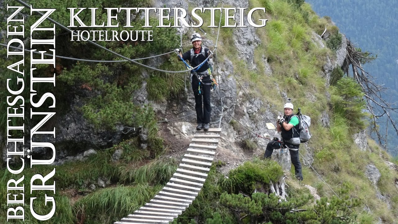 Grünstein Klettersteig Hotelroute