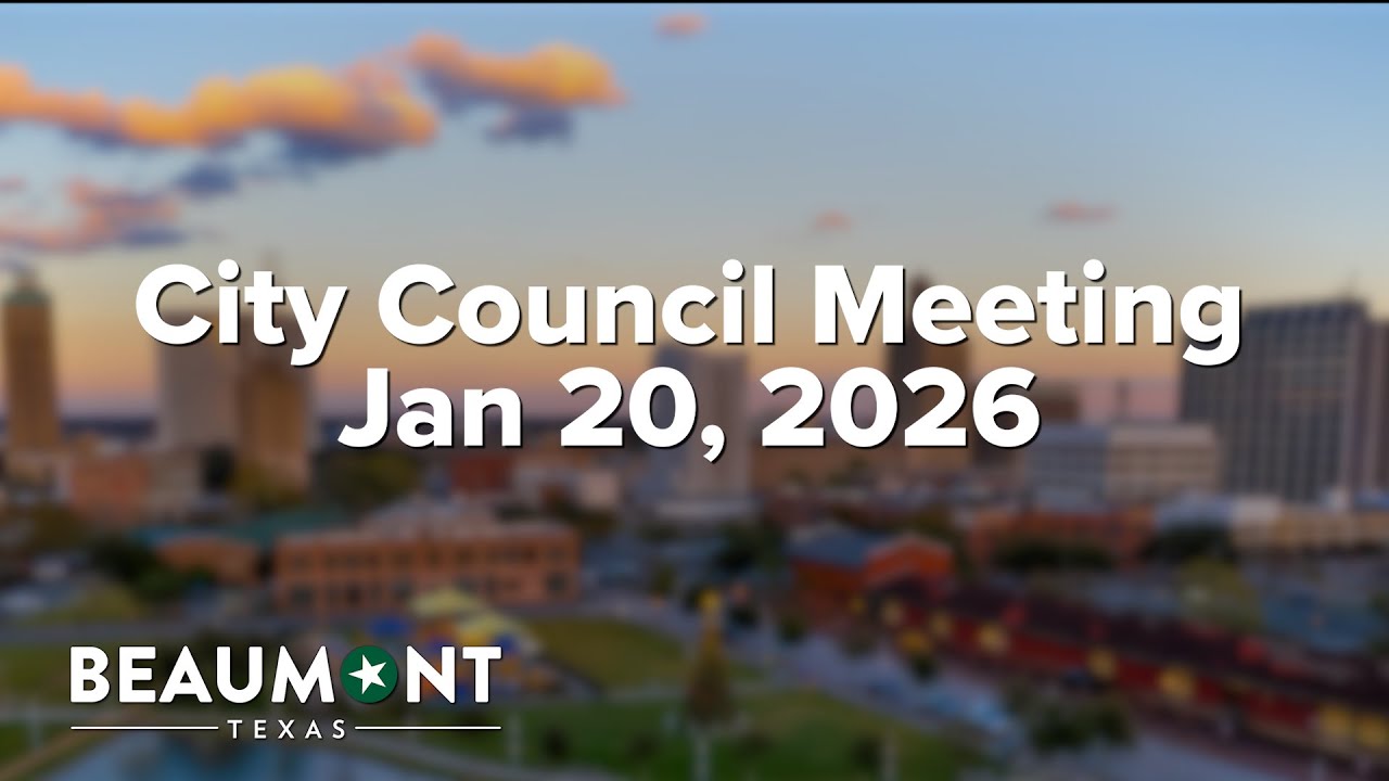 City Council Meeting Jan 20, 2026 | City of Beaumont