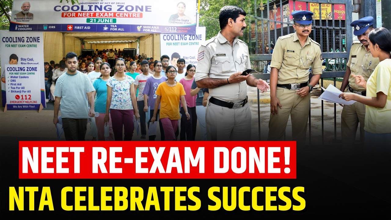 NEET UG 2026 Re-Exam Concluded Successfully, NTA Credits &lsquo;Team Bharat&rsquo; for Effort | NEET NEWS