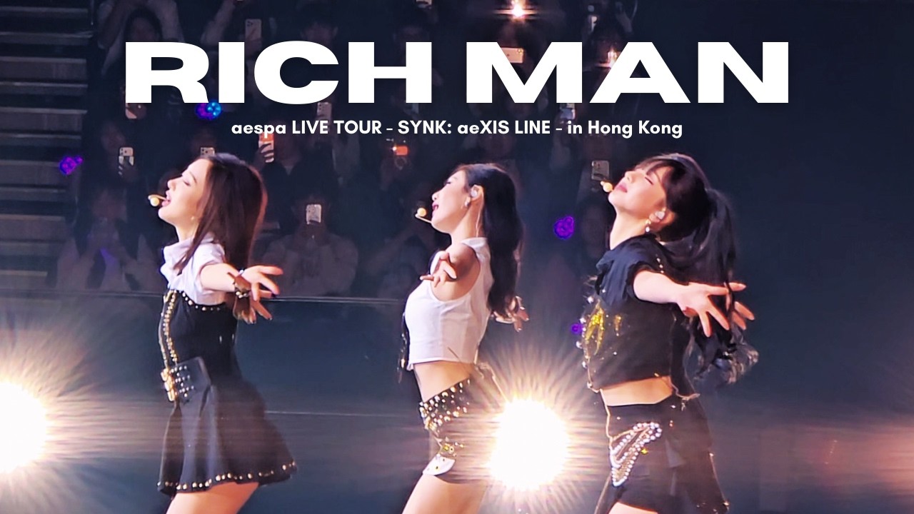 aespa 에스파 Rich Man | 2026 aespa LIVE TOUR - SYNK: aeXIS LINE - in Hong Kong