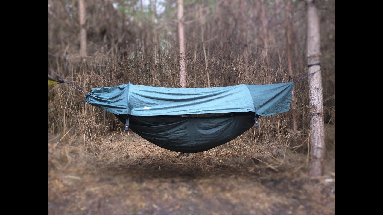 First time sleeping in a hammock