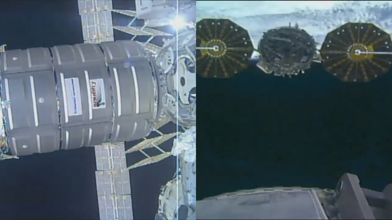 NG-11: SS Roger Chaffee Cygnus departure