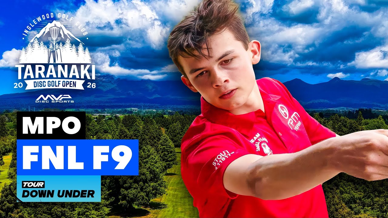 2026 Taranaki Open | Final RD F9 | Stout, Williams, Scott, Ellis