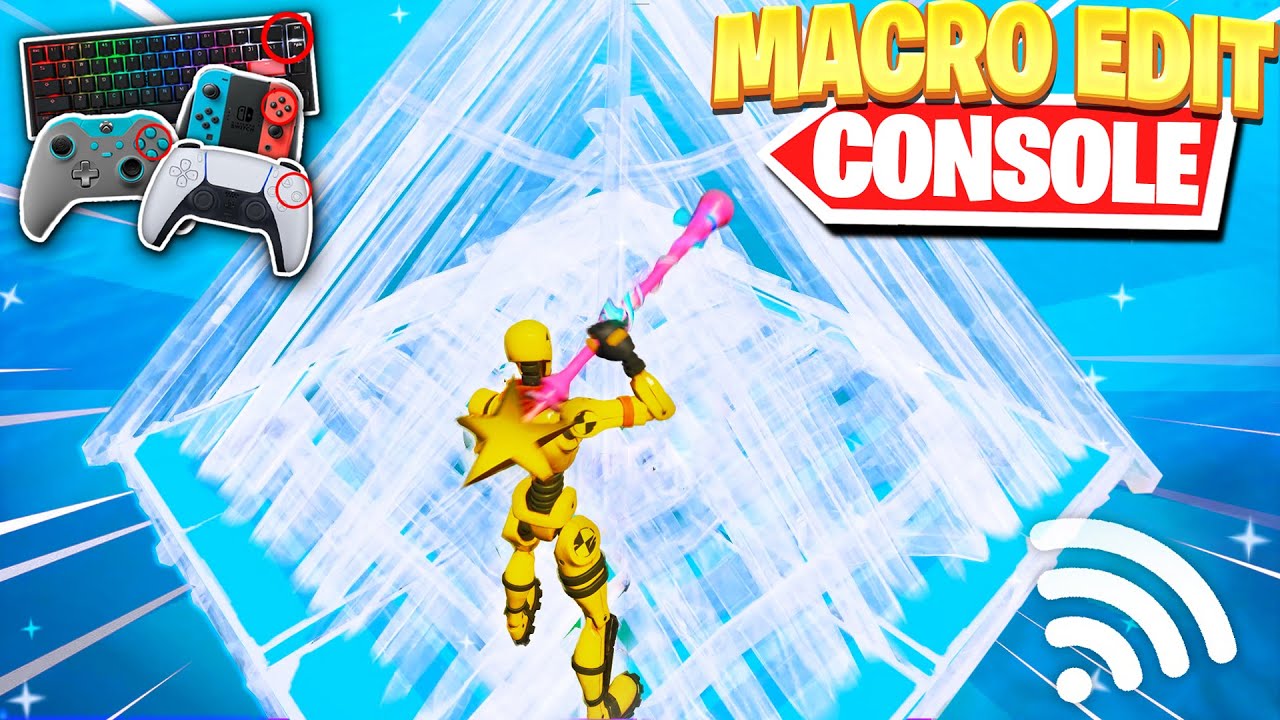 How To EDIT Fast Like A MACRO on CONSOLE (XBOX/PS5/SWITCH/PC) - Fortnite Editing Tutorial