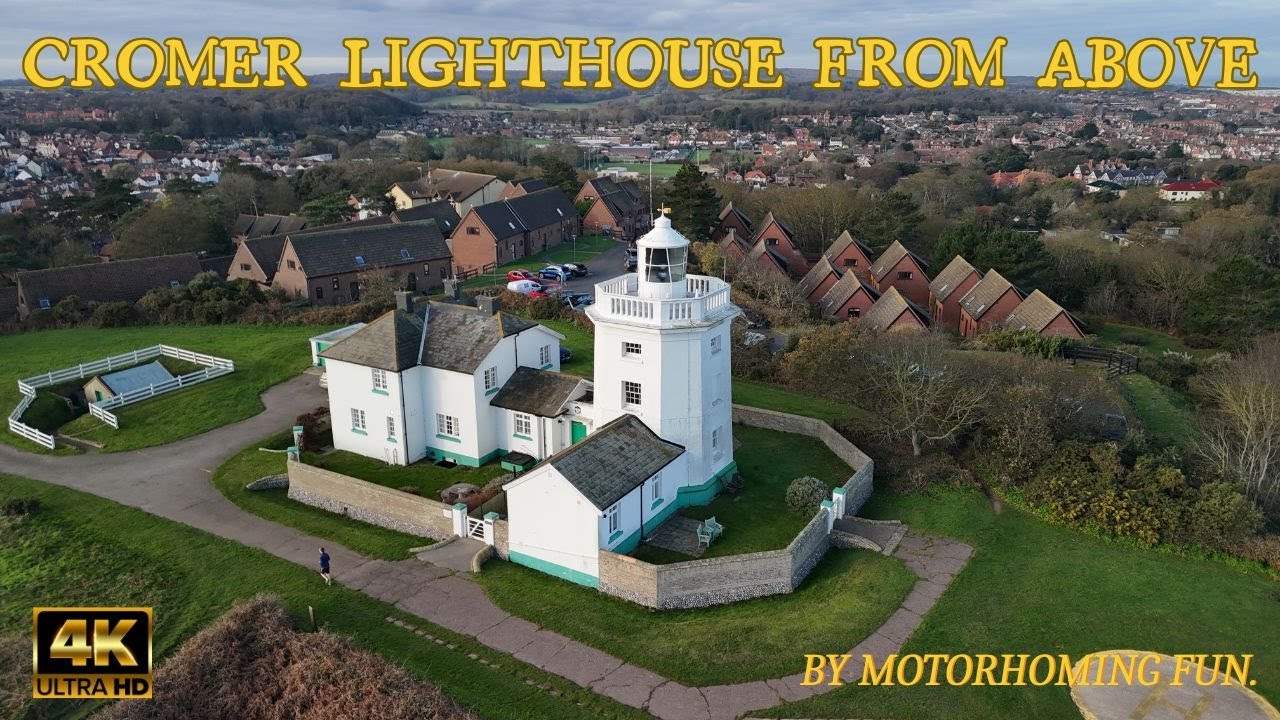 Cromer Lighthouse From Above | Stunning 4K Drone Footage | DJI Mini 4 Pro