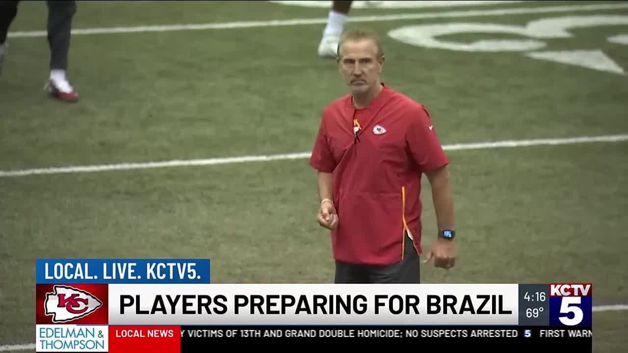 Chiefs players prepare for Brazil