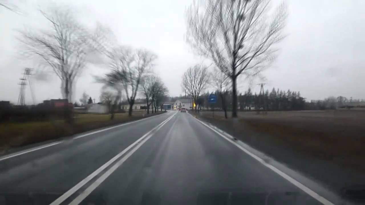 DK11 Ostrów Wlkp. - Poznań (Rain) part 1/4 HD