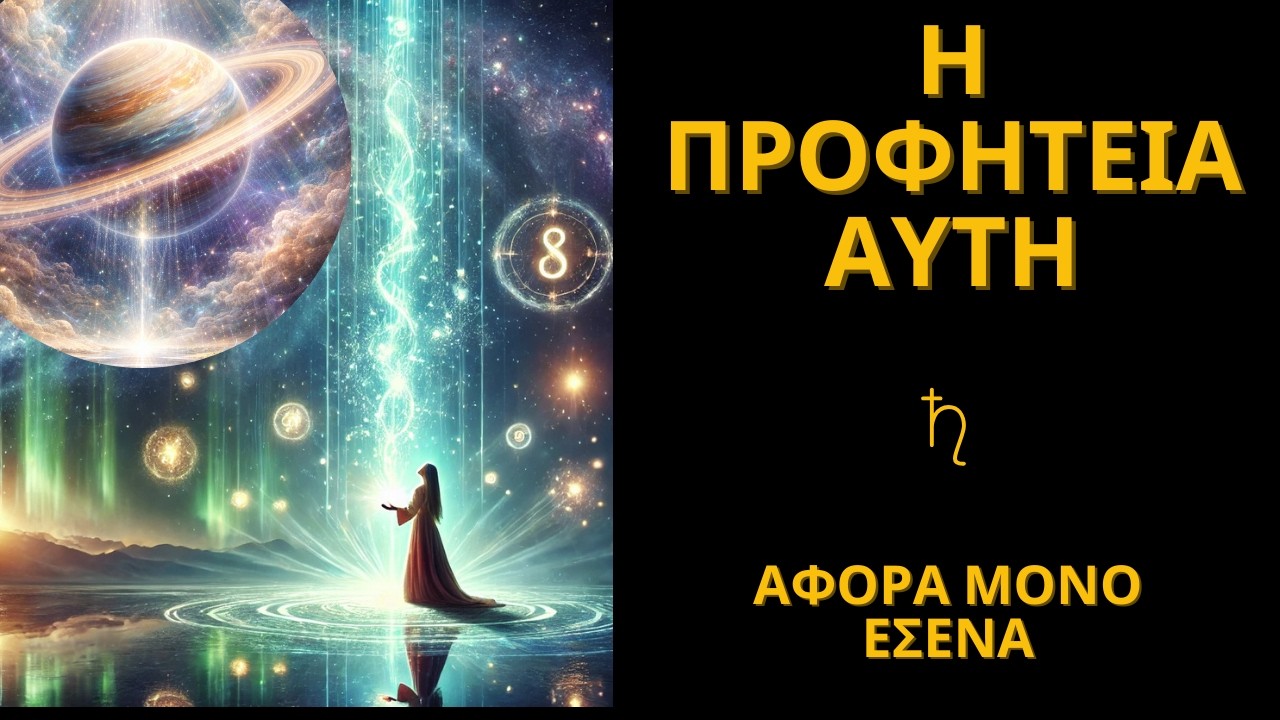 Η Προφητεία του Κρόνου ♄ Το Κρυφό Άνοιγμα Ταρώ ΠΟΥ Δεν Είναι για Όλους