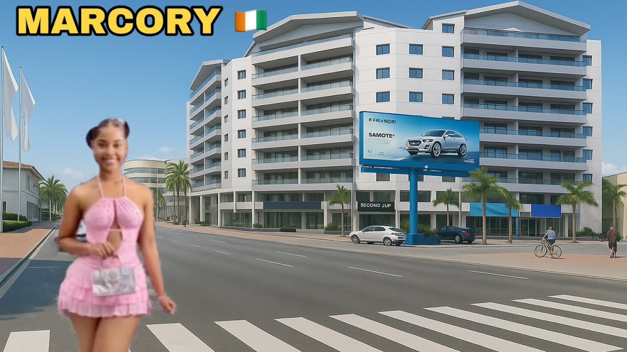 Inside The Most Prestigious Rich Neighborhoods of Ivory Coast Abidjan - MARCORY zone 4