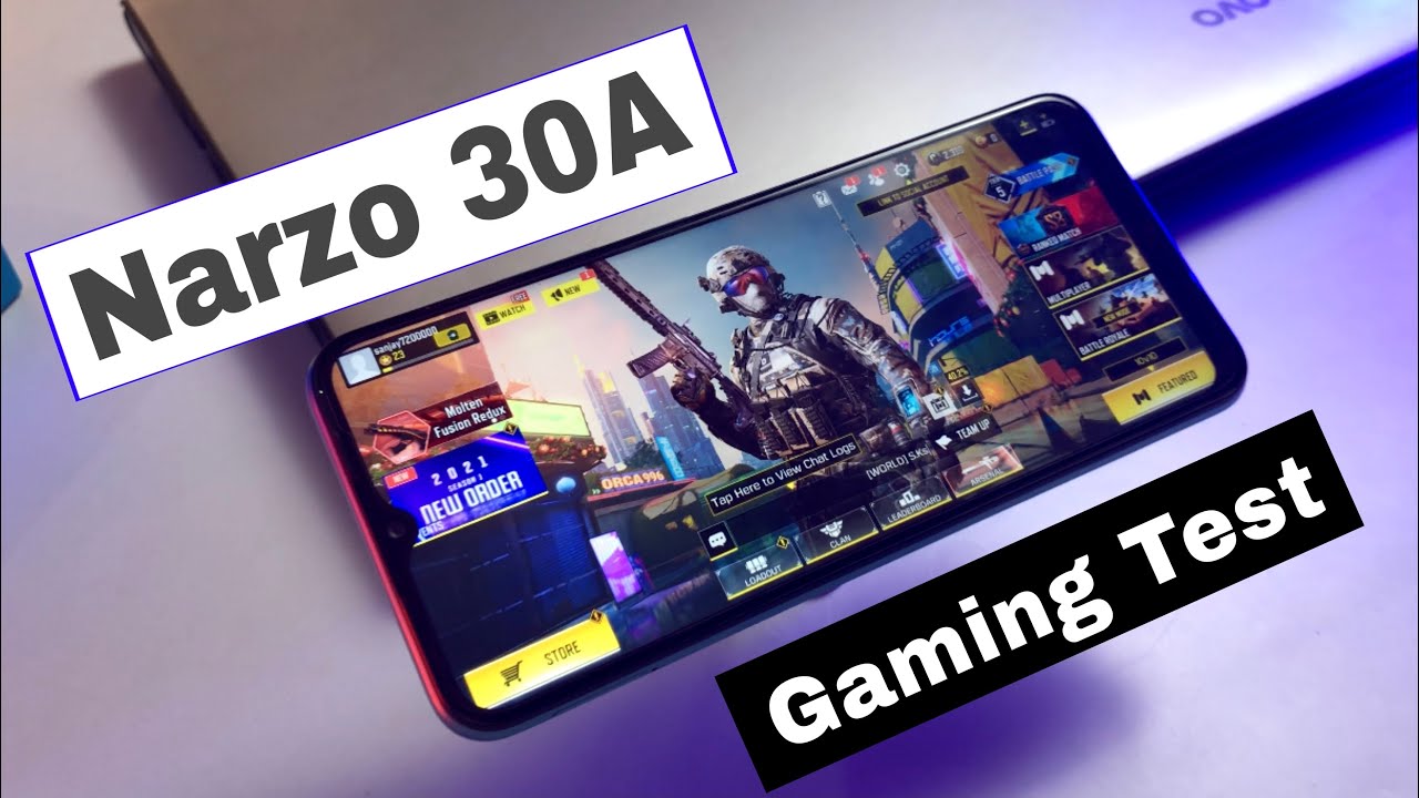 Realme Narzo 30A Gaming Test - COD Mobile Gameplay With Narzo 30a || असली सच ||