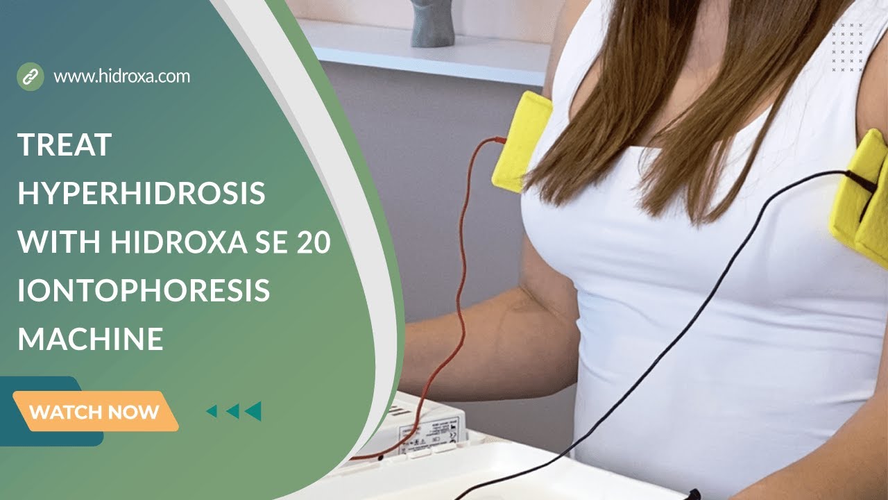 Iontophoresis treatment for underarms | How to stop sweaty armpits