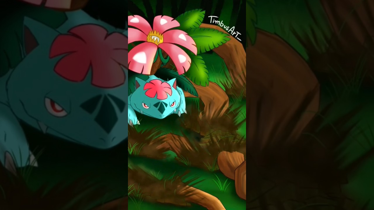 Mega Venusaur #pokemon #nintendo #art #drawing #digitalart #manga #fanart #speedpaint #videogames