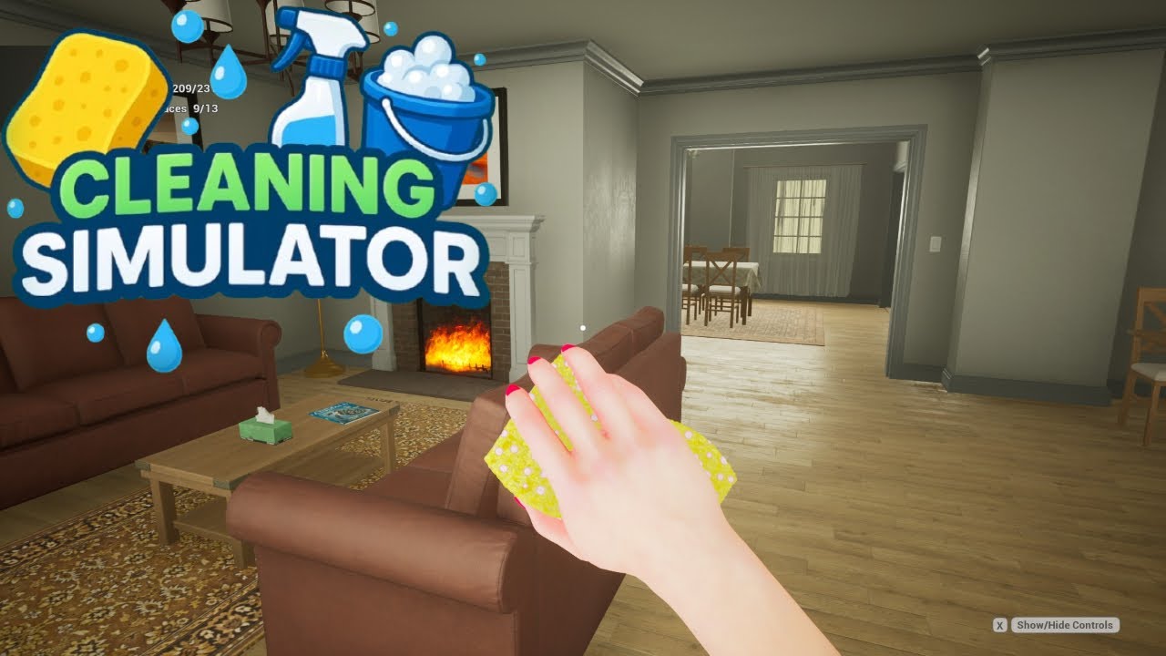 Deep Cleaning Everything 🧼 (DEMO) | Cleaning Simulator -  Gameplay (No Commentary)