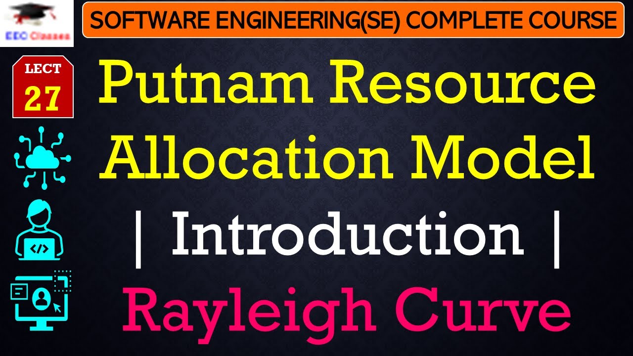 L27: Putnam Resource Allocation Model | Introduction | Rayleigh Curve | Software Engineering Course