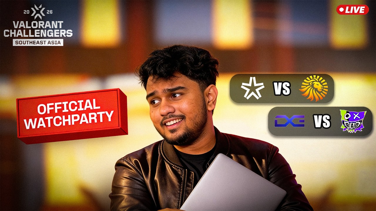 🎬[WatchParty] AST vs LEOSUN & DXE vs RAD | VCSA 2026 Split 1 : Day 01