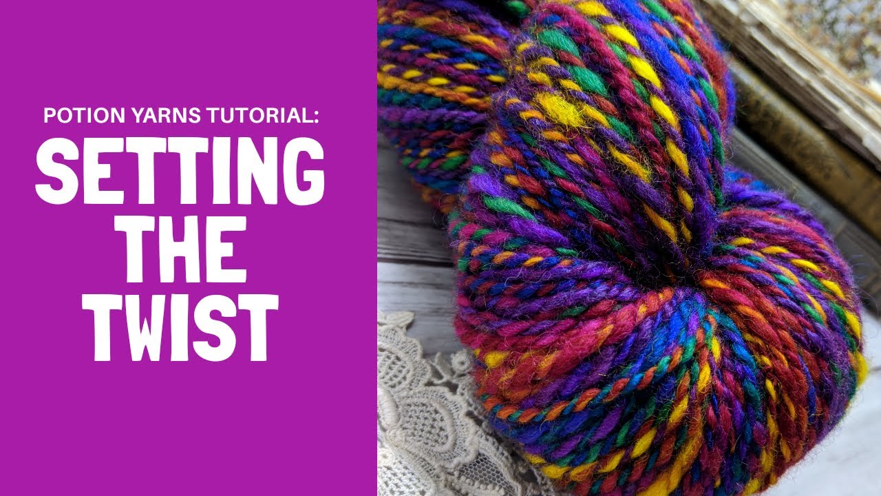 How to Finish Your Handspun Yarn