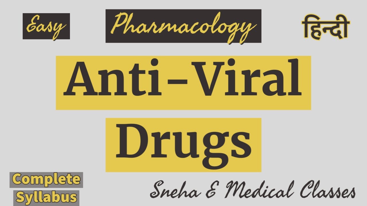 Anti - Viral Drugs in Hindi !! Pharmacology !!
