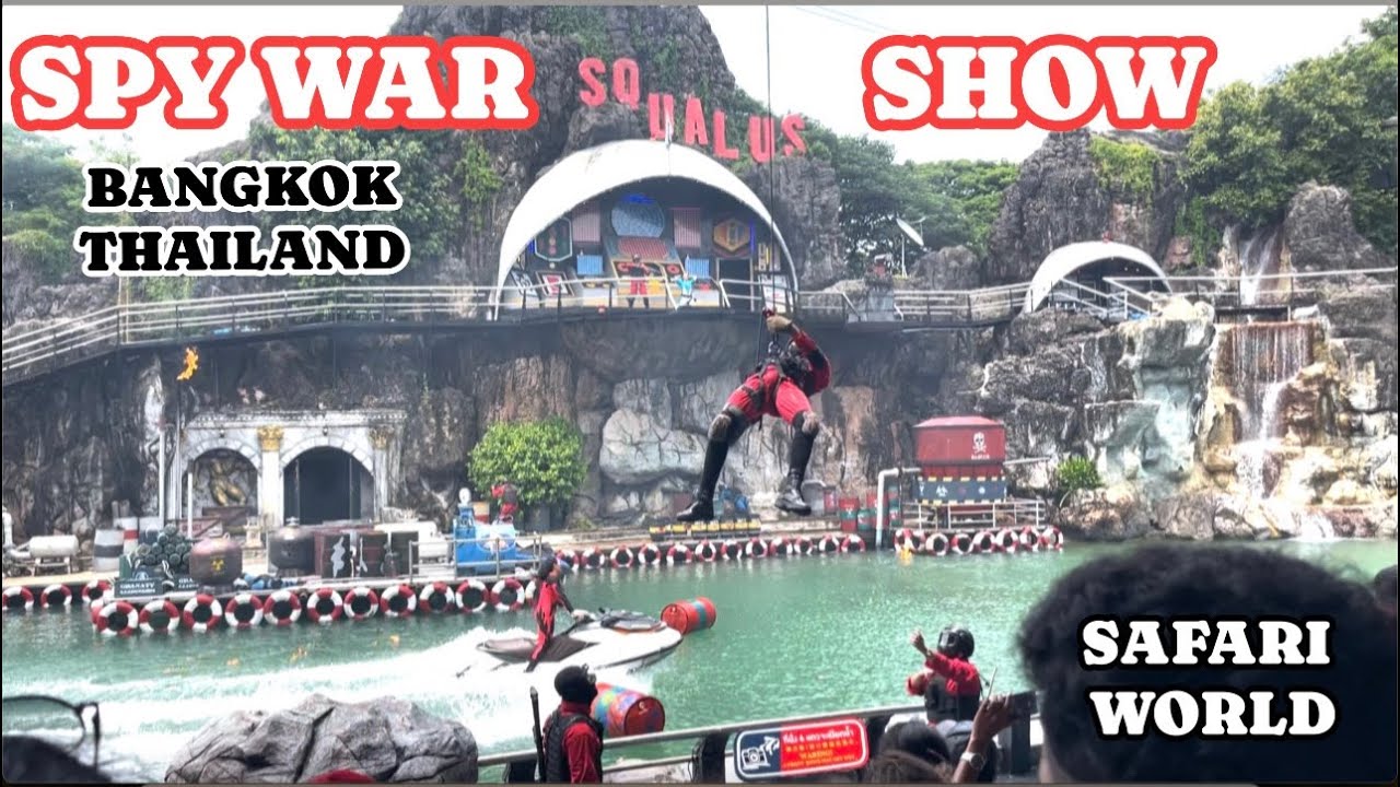 YOU CANNOT MISS SPY WAR & DOLPHIN SHOW AT MARINE PARK || SAFARI WORLD