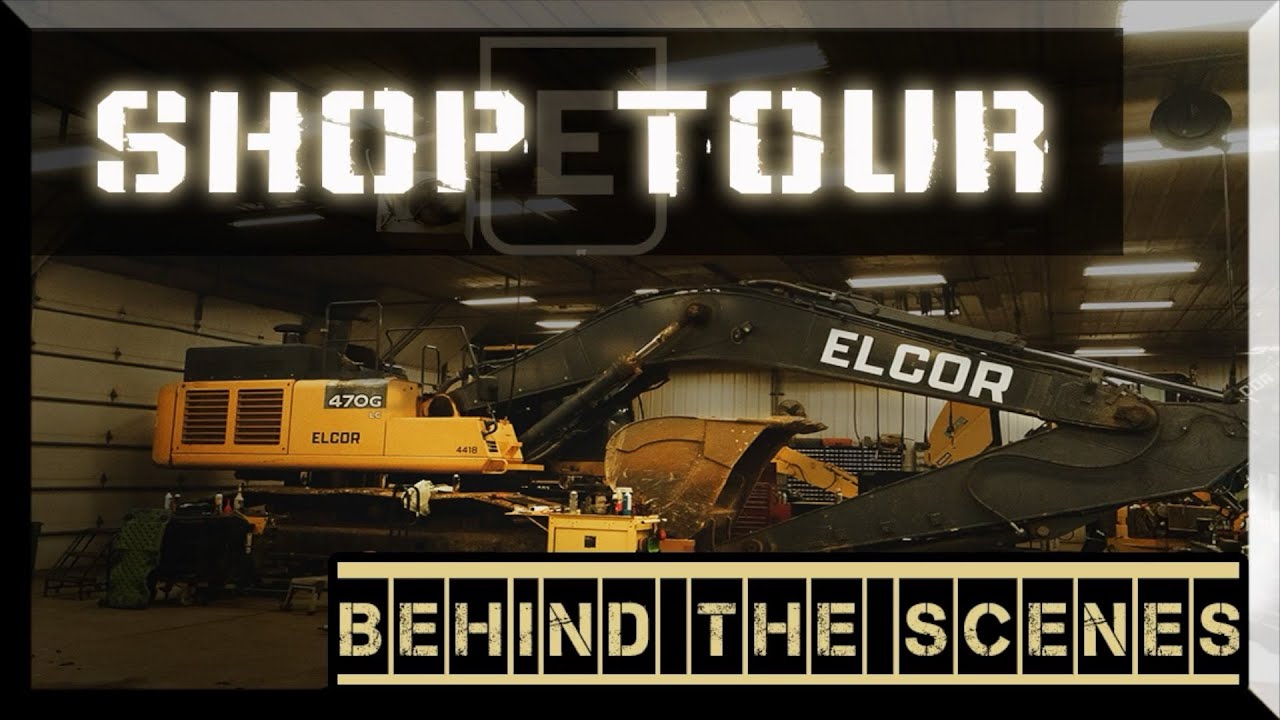 HOW WE KEEP HEAVY EQUIPMENT RUNNING | SHOP TOUR