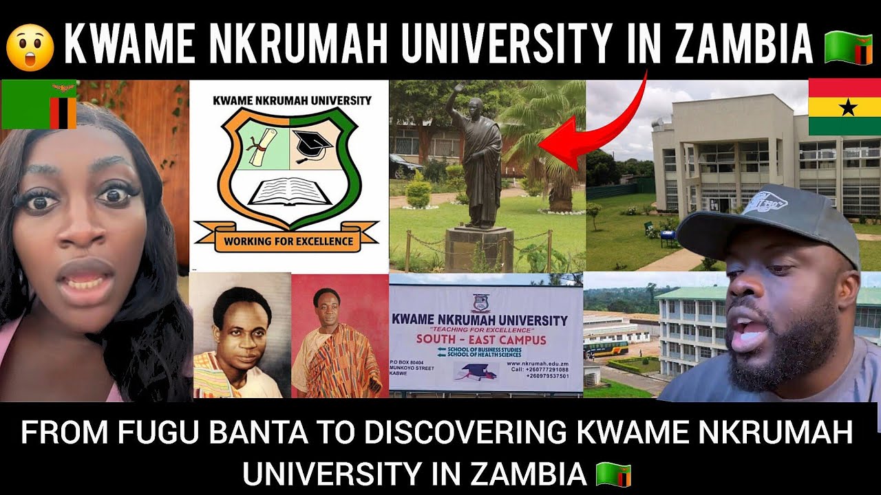 Ghanaians 🇬🇭 In Shock 😲 Discovering Kwame Nkrumah University In Zambia 🇿🇲 