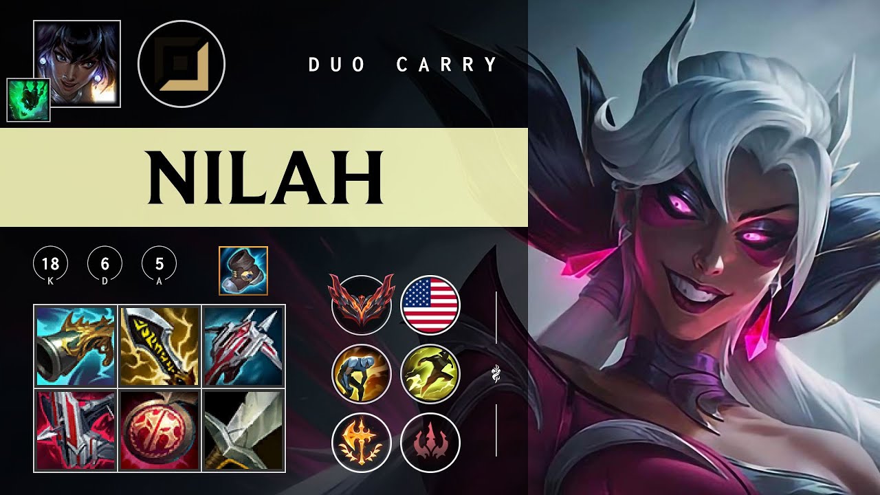Nilah ADC vs Vayne - NA Grandmaster Patch 26.02