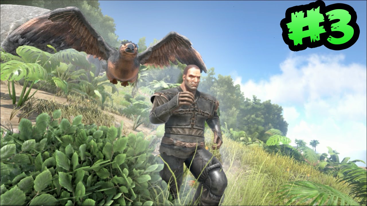ARK survival evolved - Mi Simio KONG y las Águilas Asesinas - Un mal día para Domar Dinosaurios!!!