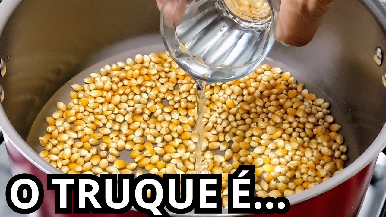 ESSE SEGREDO VOCÊ NÃO CONHECE! O TRUQUE da pipoca que poucas pessoas sabem!