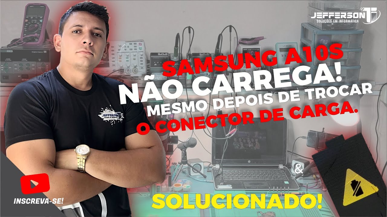 A10s Não Carrega Mesmo Depois de Trocar o Conector de Carga - Solucionado!