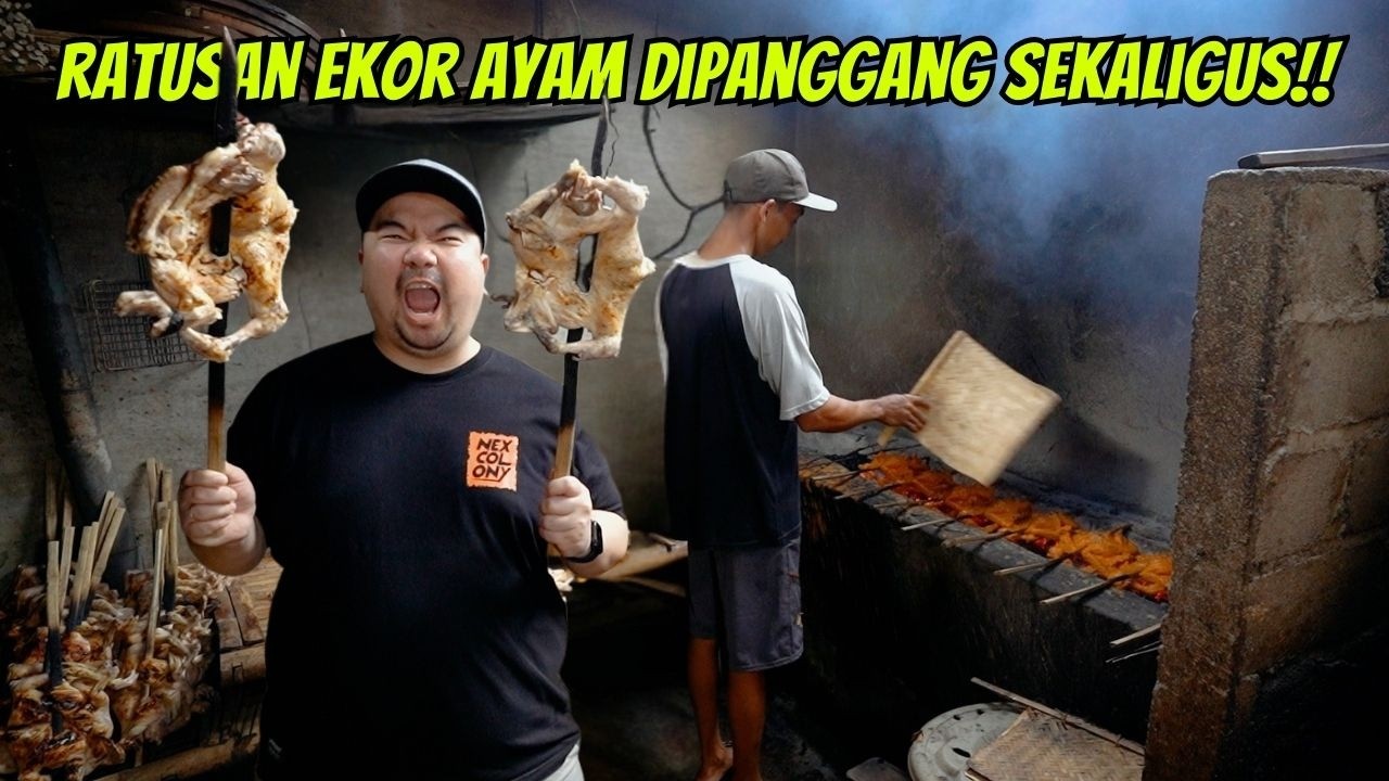 AYAM PANGGANG DI UJUNG DESA, LAKU RATUSAN EKOR PER HARI!!
